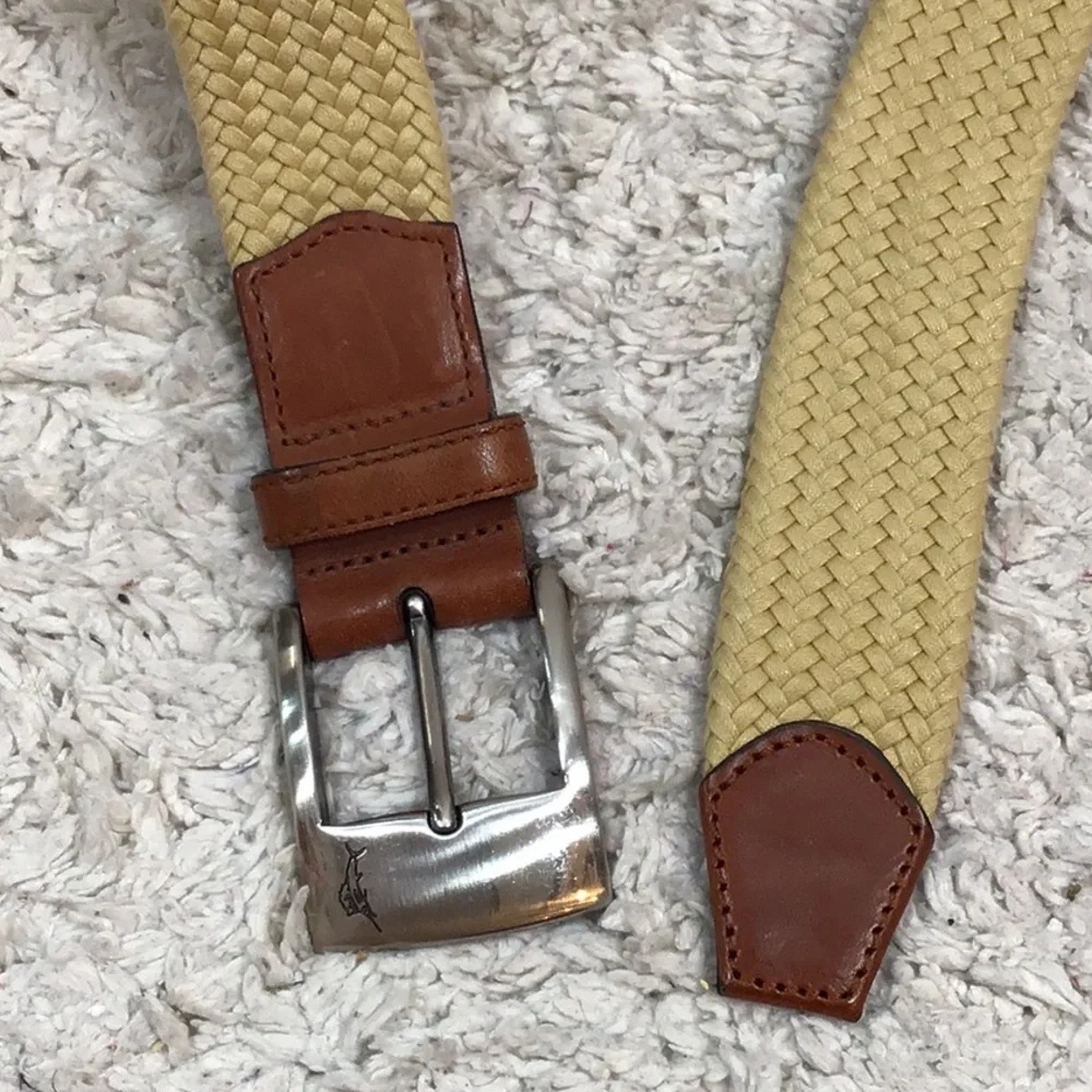 Tommy Bahama woven belt Italy/Spain 36